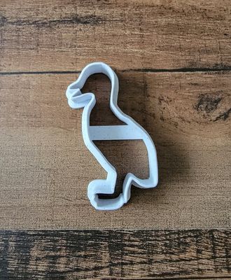 3D Printed Duckie Duck Cookie Cutter