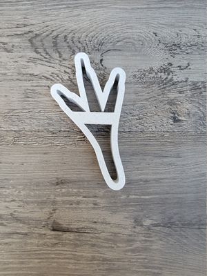 3D Printed Chicken Foot Cookie Cutter
