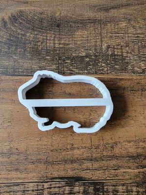 3D Printed Guinea Pig Cookie Cutter