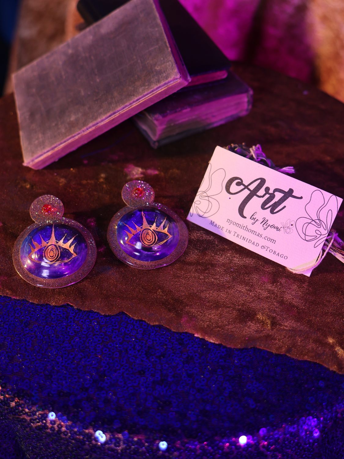 EYE OF SIREN earrings option 1