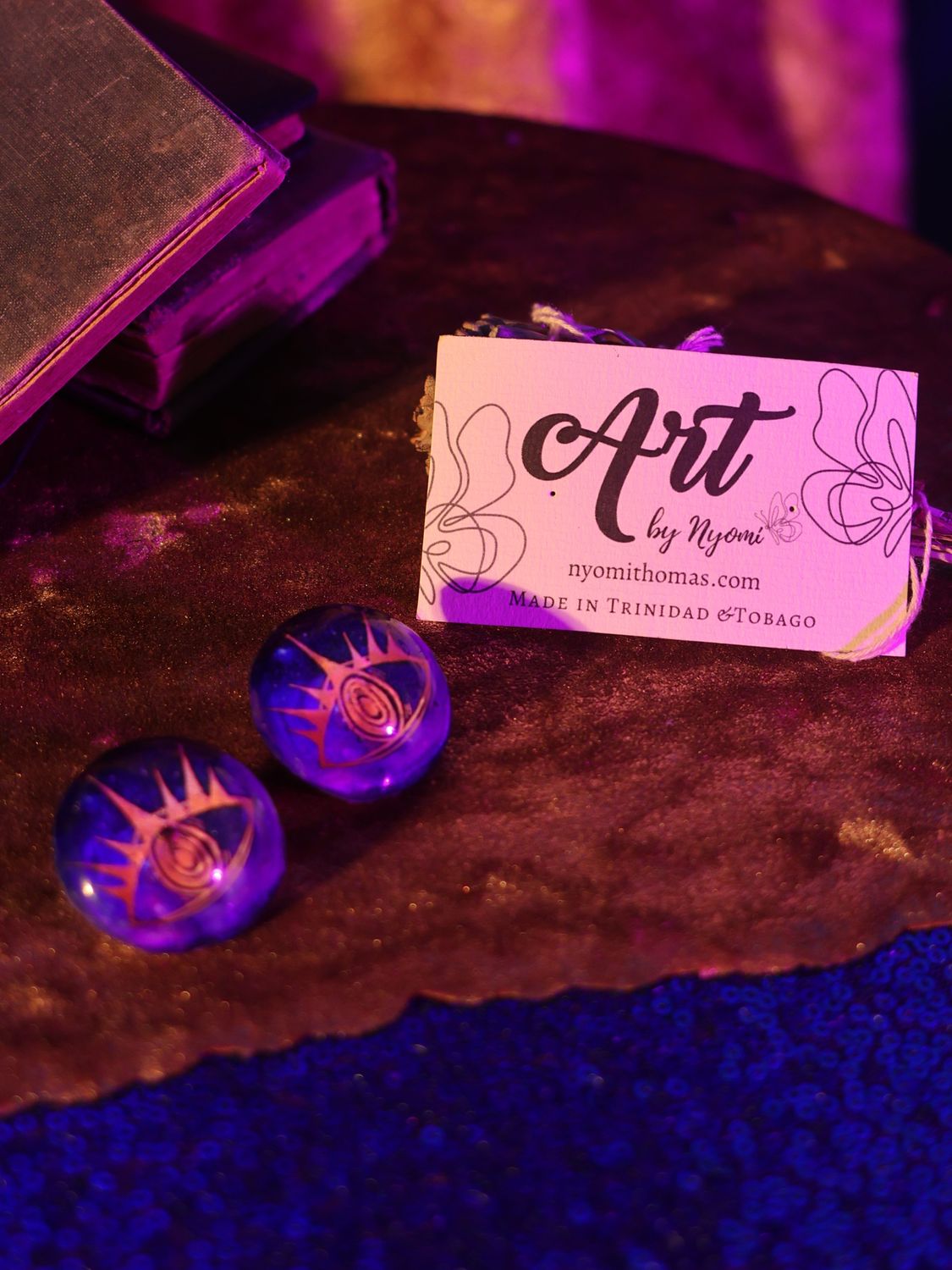 EYE OF SIREN earrings option 2