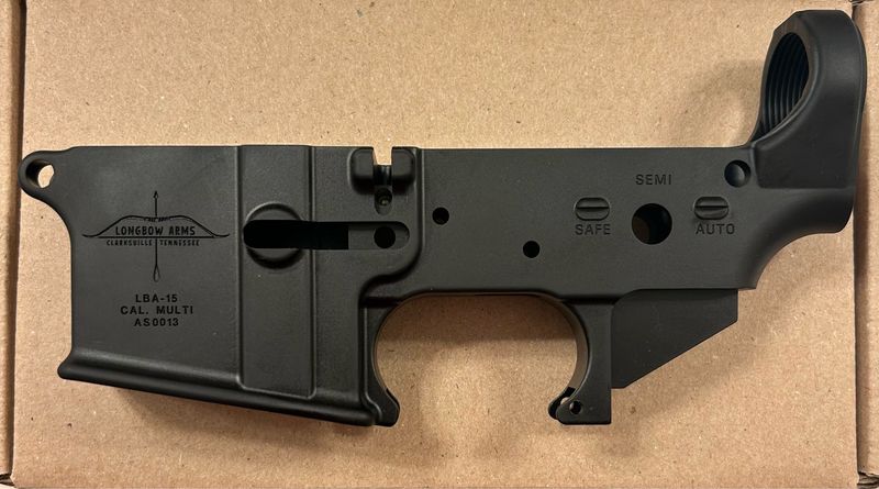 LBA-15 Stripped Lower Receiver