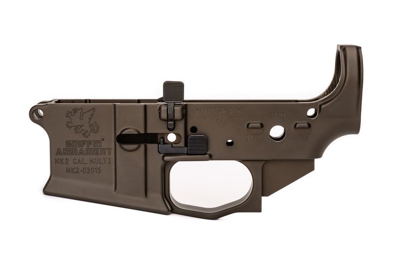 MK2 AMBI STRIPPED LOWER RECEIVER (TERRA BROWN)