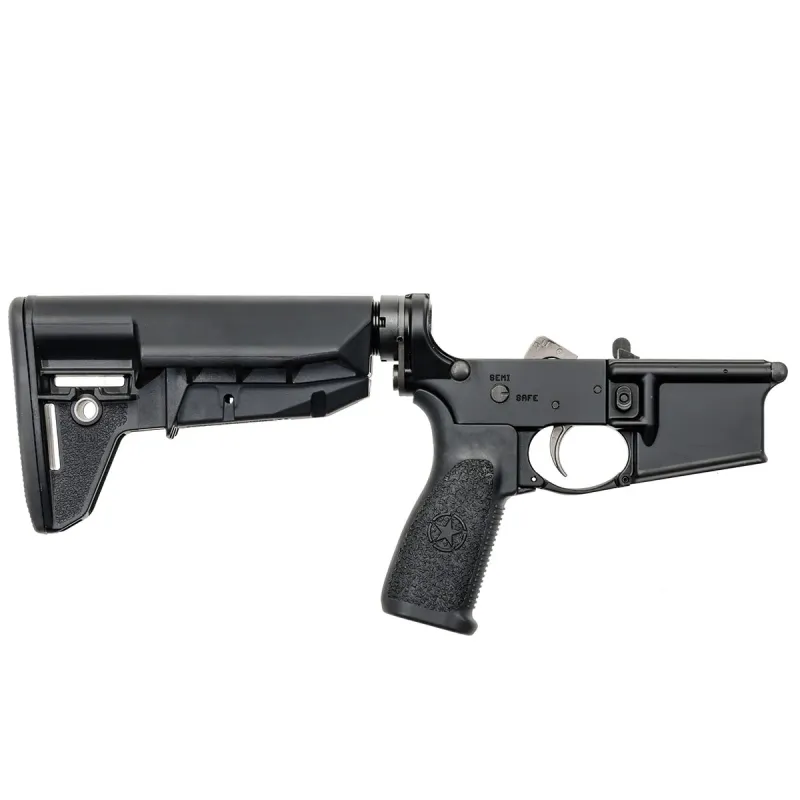 Complete Widebody Lower Receiver With MOD-2-SOPMOD Stock BLK Complete Widebody Lower Receiver With MOD-2-SOPMOD Stock BLK