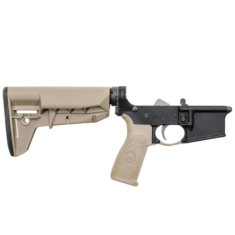 Complete Widebody Lower Receiver With MOD-2-SOPMOD Stock FDE Complete Widebody Lower Receiver With MOD-2-SOPMOD Stock FDE