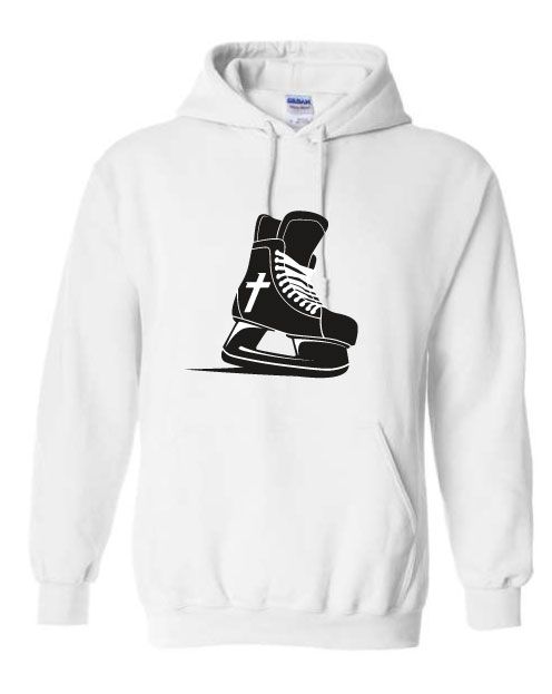 Gildan YOUTH Hoody White
