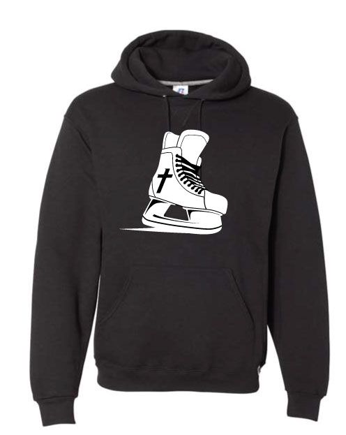 Russell Hoody Black (Unisex)