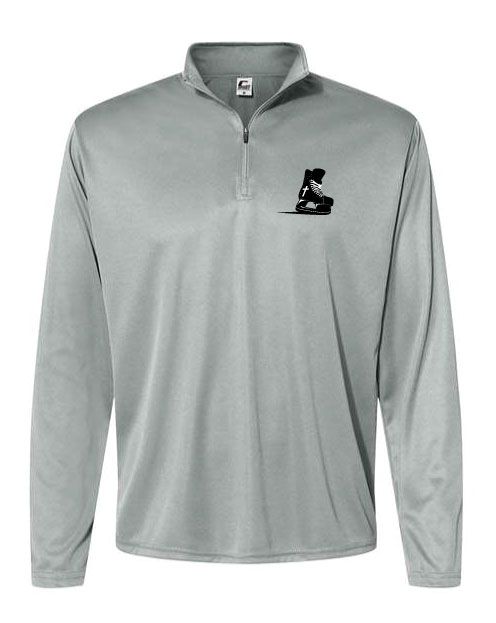 Performance 1/4 Zip Grey (Mens/Ladies)