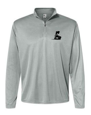 Performance 1/4 Zip Grey (Mens/Ladies)