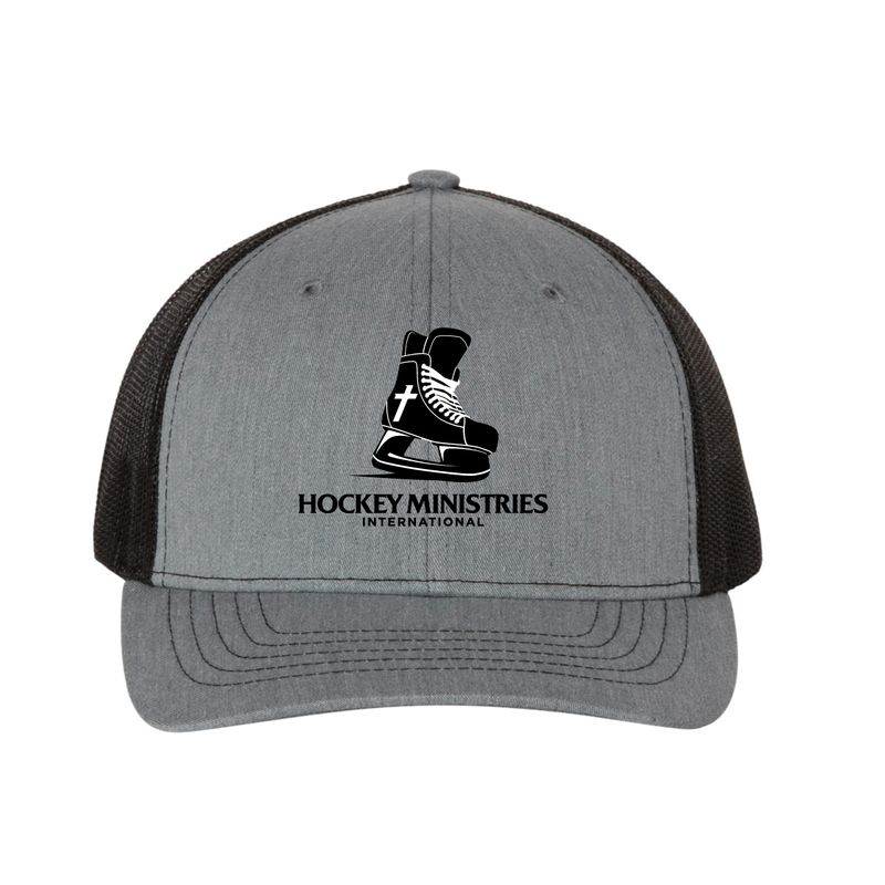 Richardson Trucker Cap Grey Black (YOUTH)