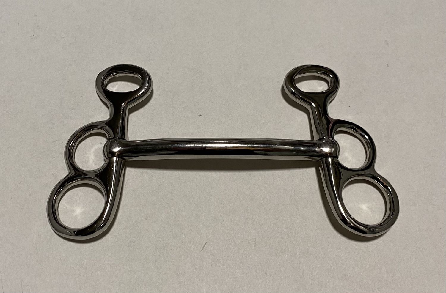 Butterfly Bit Mullen Mouth, Colour: Silver, Size: 5&quot;