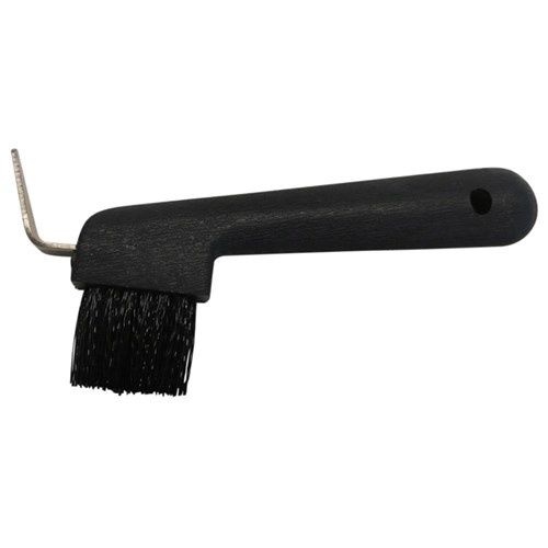 Deluxe Hoof Pick, Colour: Black