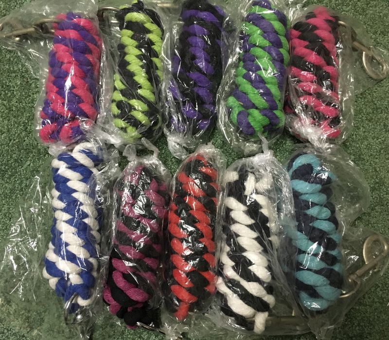 Cotton Lead Rope - 2 Colours