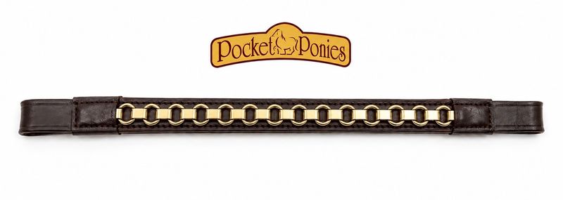 Leather Chain Browbands