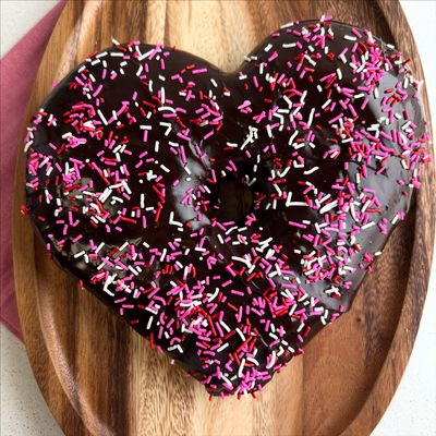Jumbo Heart Donut