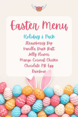 6 Pack Donuts - Easter
