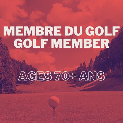Golf Member - Full (70+) - Golf Member (Full)
