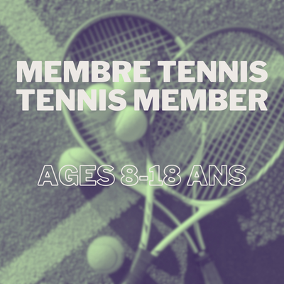 Tennis Member (Junior) - Tennis Member
