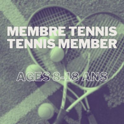Tennis Member (Junior) - Tennis Member Tennis Member (Junior) - Tennis Member