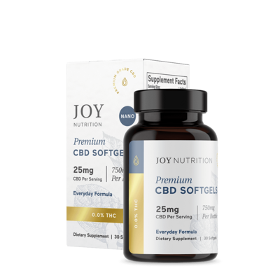 Everyday Formula Premium CBD Softgels-25 mg
