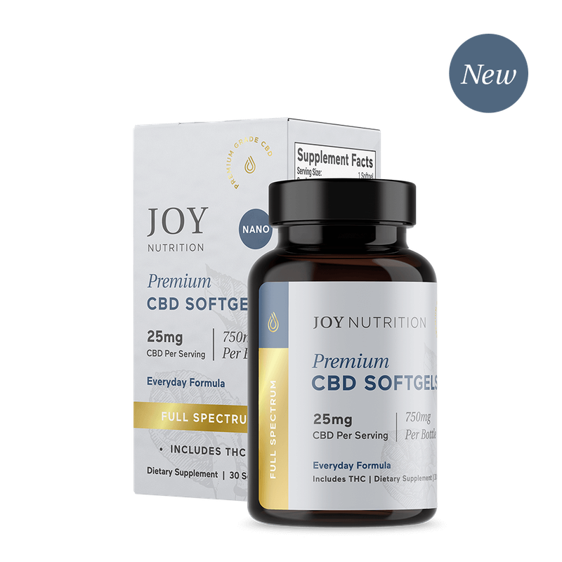 Full Spectrum Premium CBD Softgels-25 mg