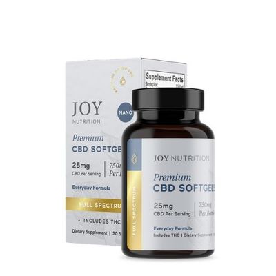 Full Spectrum Premium CBD Softgels-25 mg Full Spectrum Premium CBD Softgels-25 mg