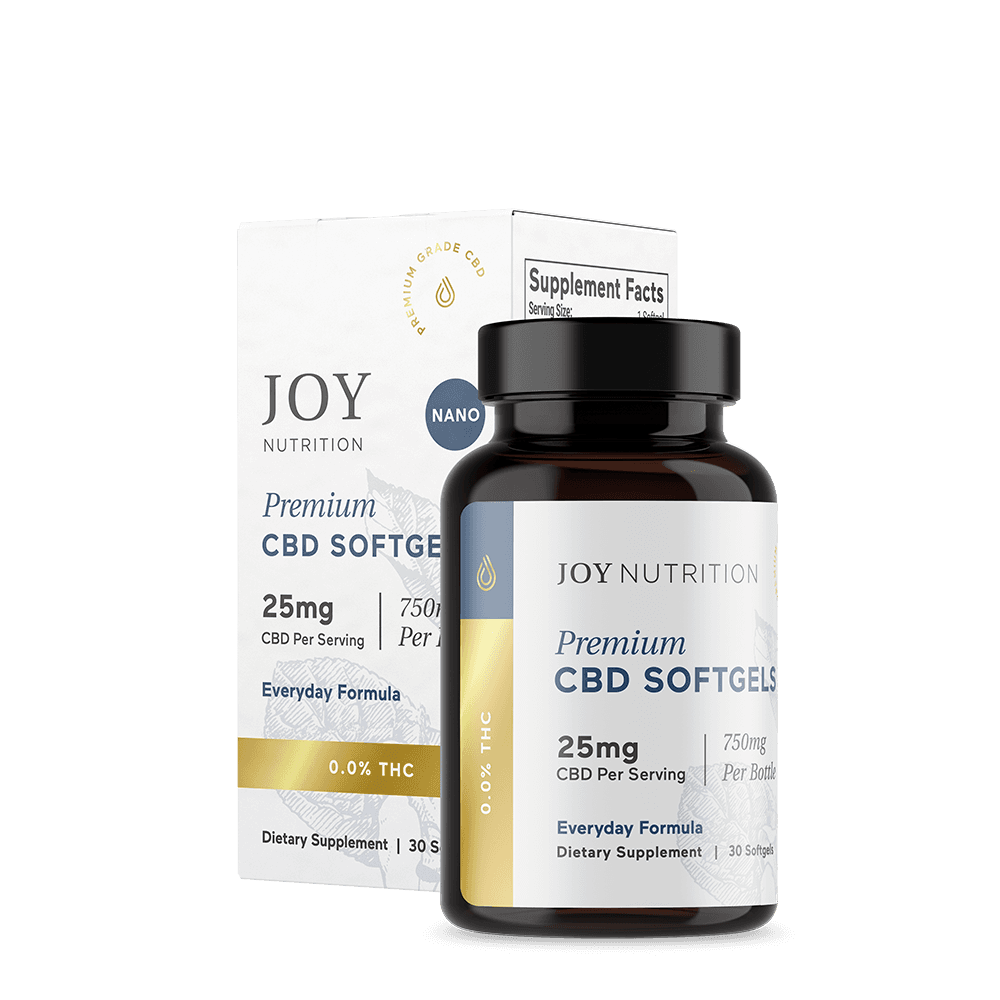 Everyday Formula Premium CBD Softgels-25 mg