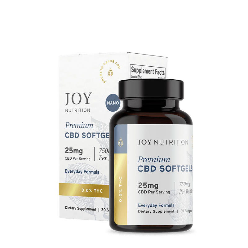 NEW! Everyday Formula Premium CBD Softgels - 50 mg