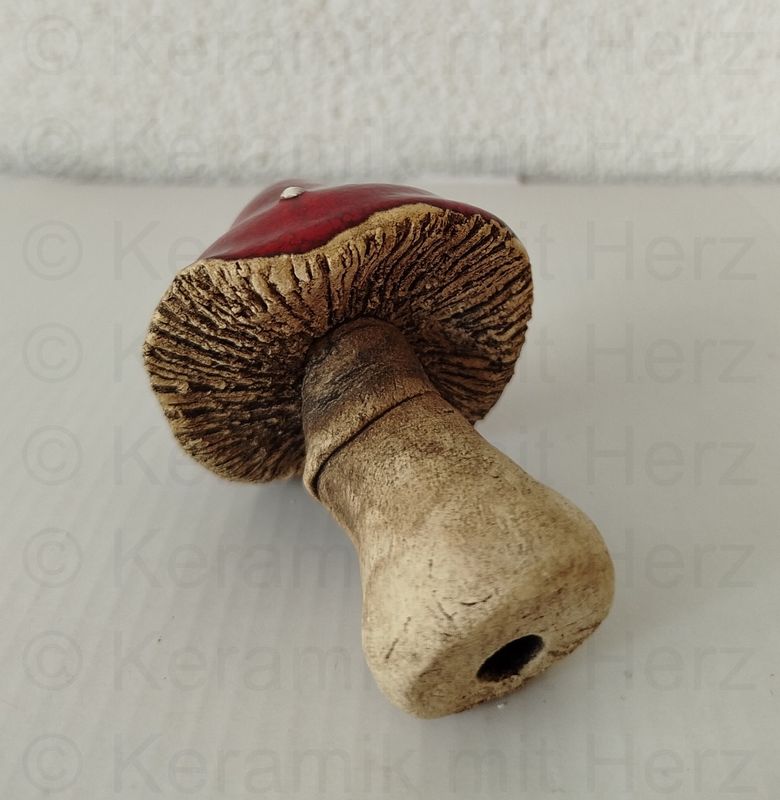 Gartenpilz rot 18cm