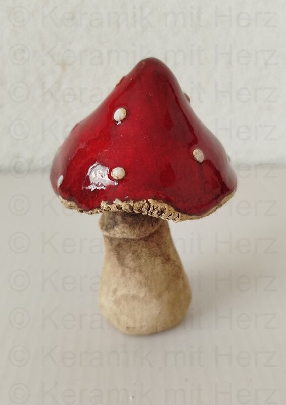 Gartenpilz rot 9cm