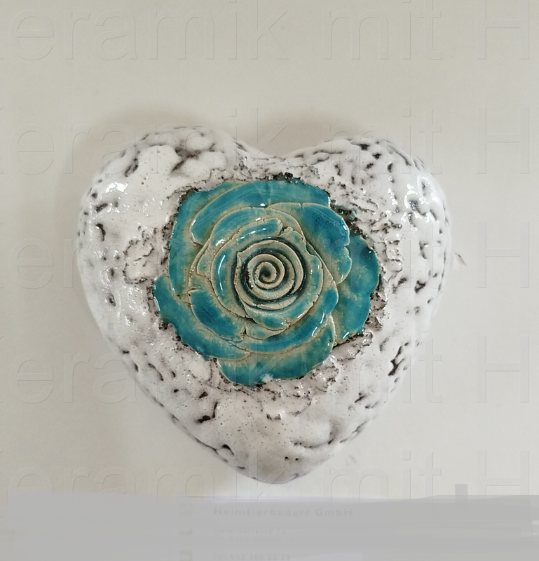 Herz mit Rose 3