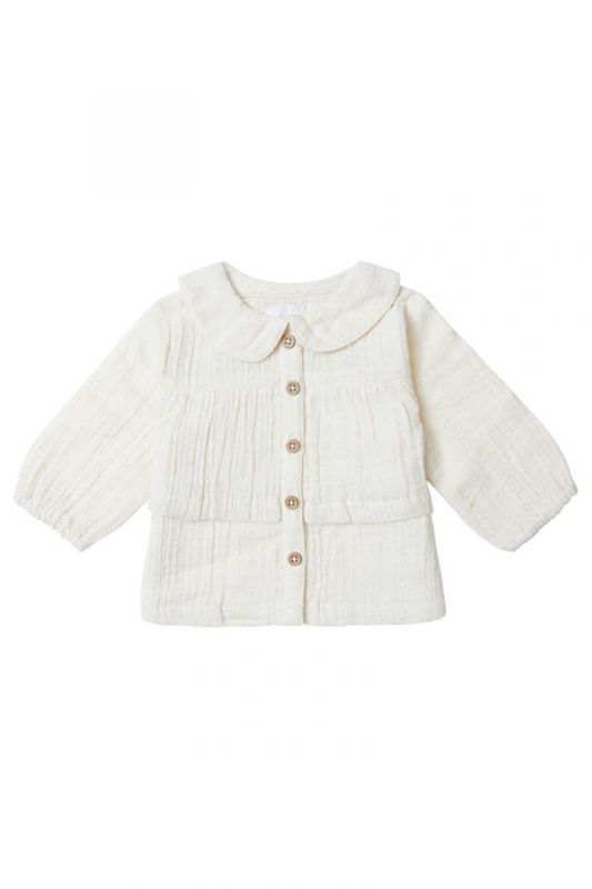 Noppies Blouse Crown - Whitecap Gray