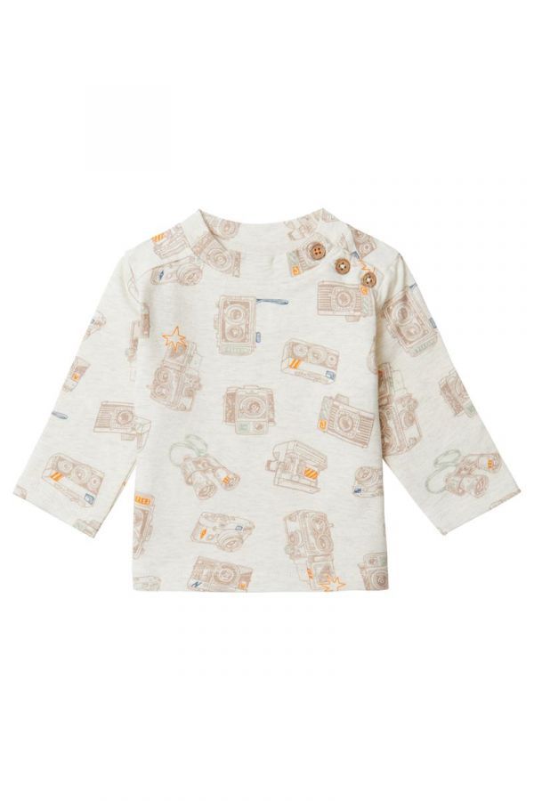 Noppies Longsleeve Baxton - Oatmeal