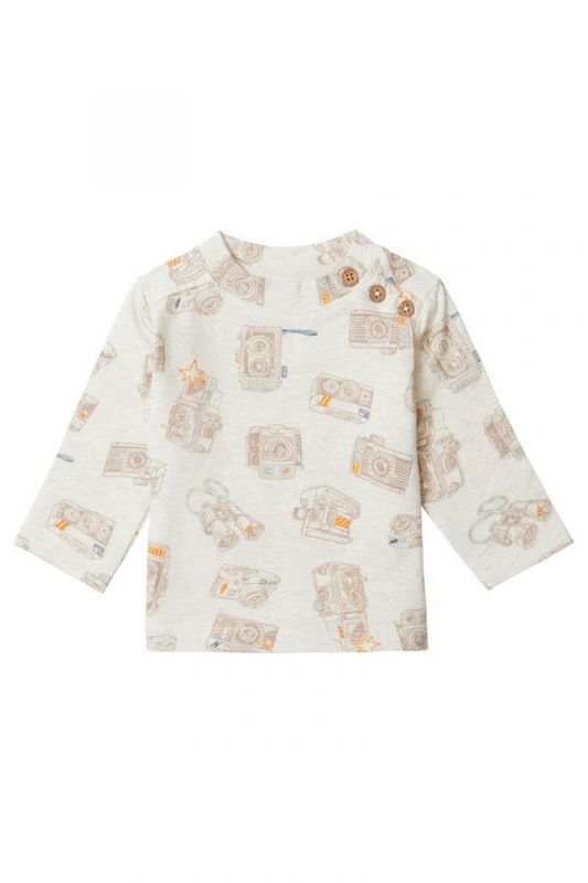 Noppies Longsleeve Baxton - Oatmeal