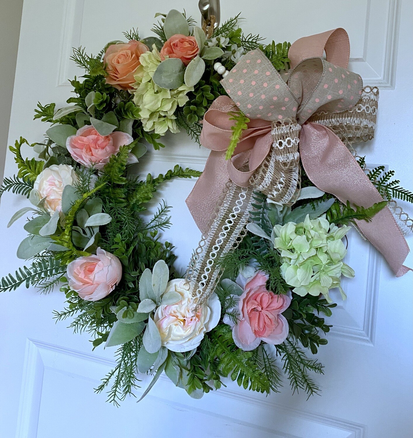 Spring Grapevine Wreath