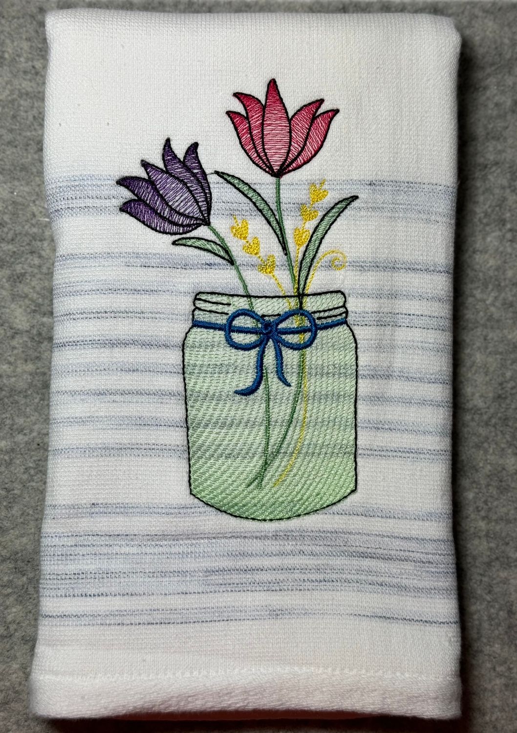 Mason Jar Kitchen Towels