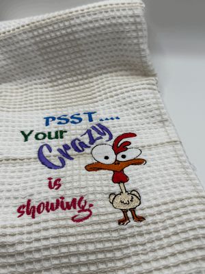 Crazy Kitchen Towel