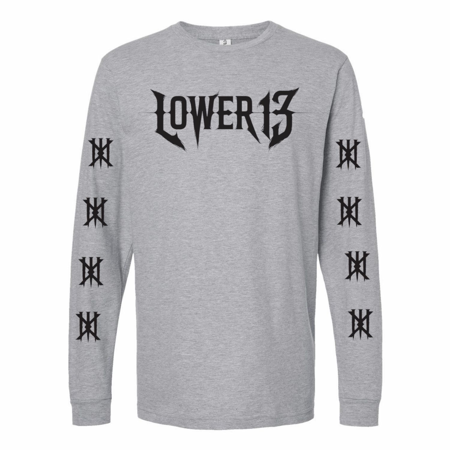 Heather gray Long sleeve (New Logo!)