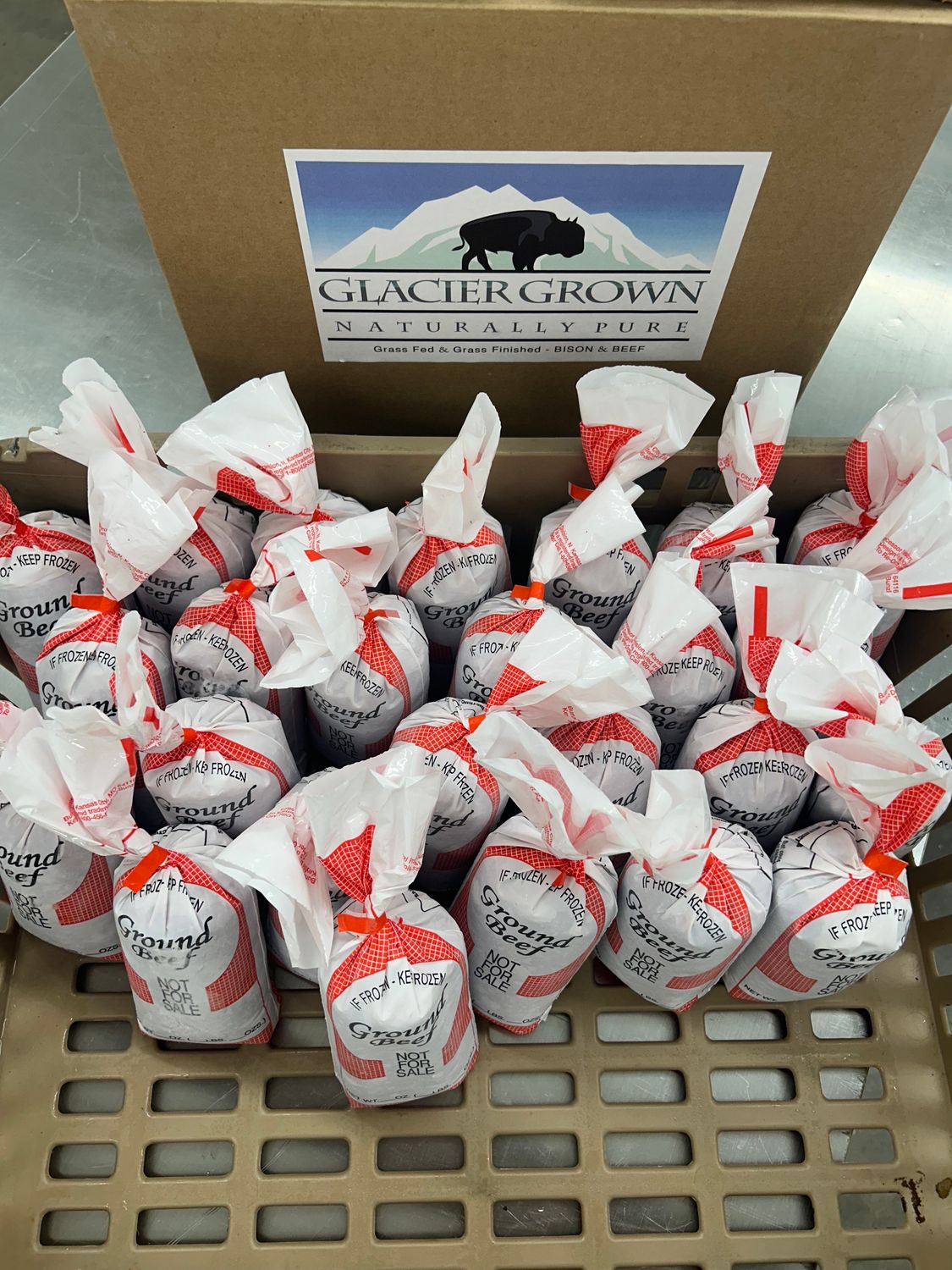 Premium Ground Beef  -  25 lbs