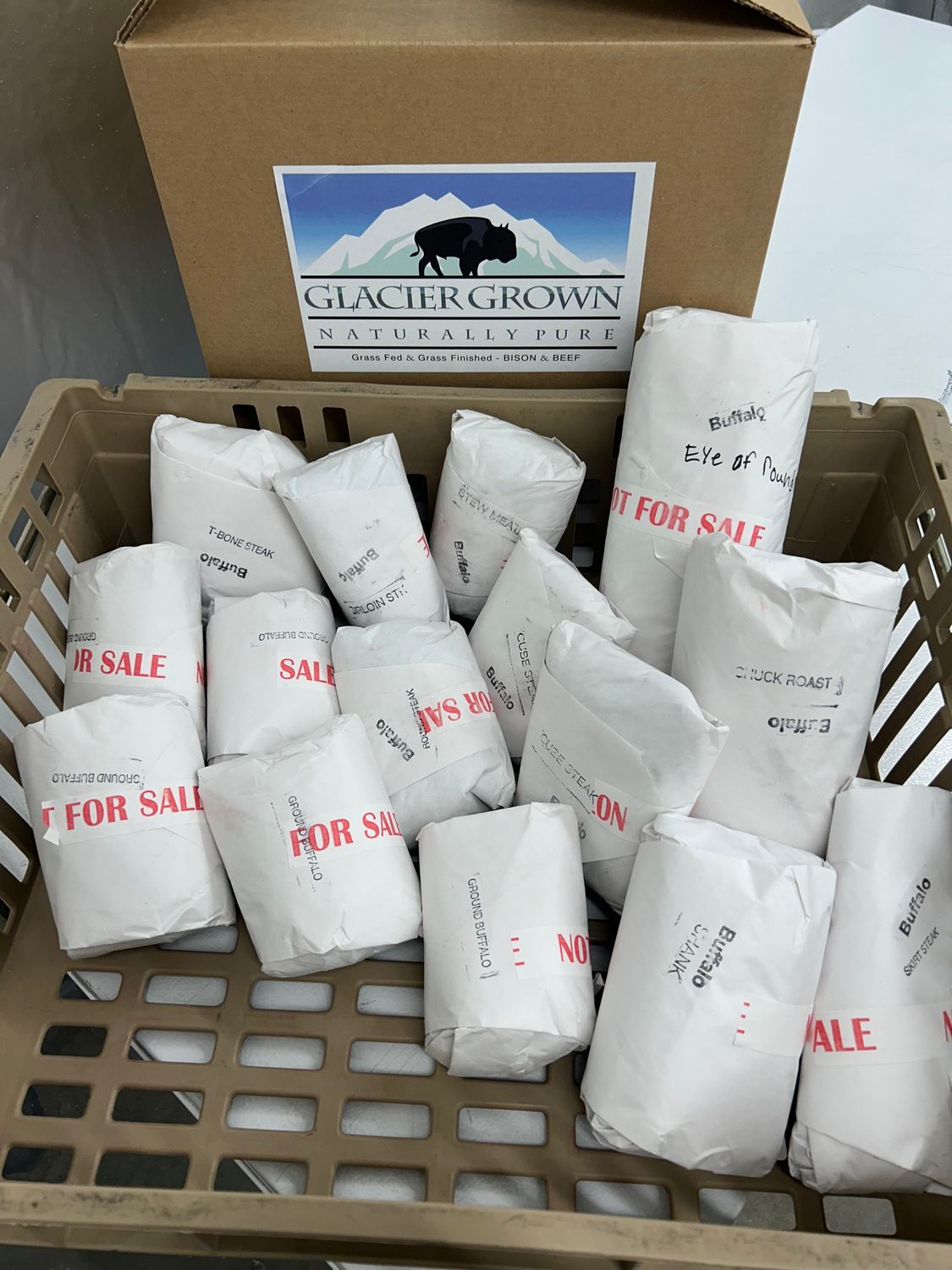 Bison Small Bundle - average 20 lbs Small Bison Bundle - 20#'s