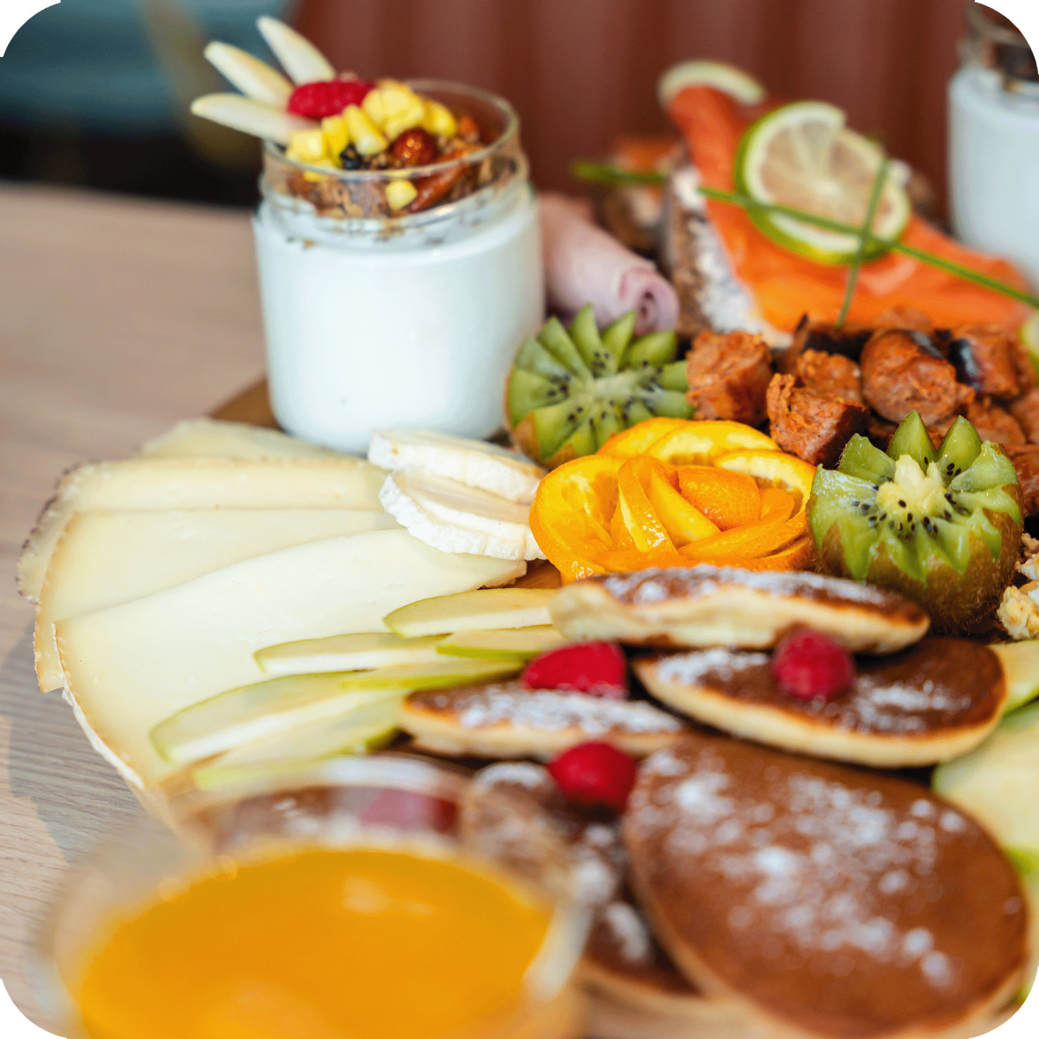 Plateau 3 personnes brunch Village Lucas