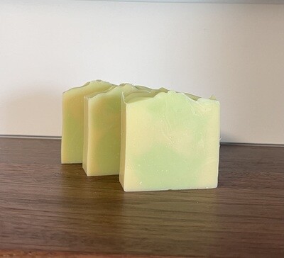 Lime Green and Yellow Soap Bars