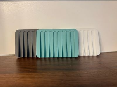 Self-Draining Soap Dish