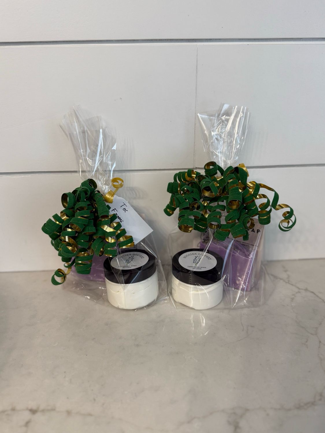 Lavender Gift Bag: Soap Bar and Whipped Body Butter