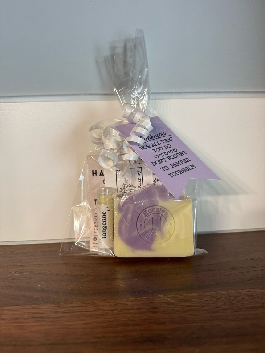Mini Teacher/Coach/Daycare/Mentor Gift; Self-Care Trio Gift: Soap Bar and Lip Balm