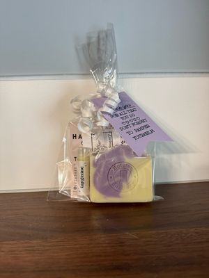 Mini Teacher/Coach/Daycare/Mentor Gift; Self-Care Trio Gift: Soap Bar and Lip Balm