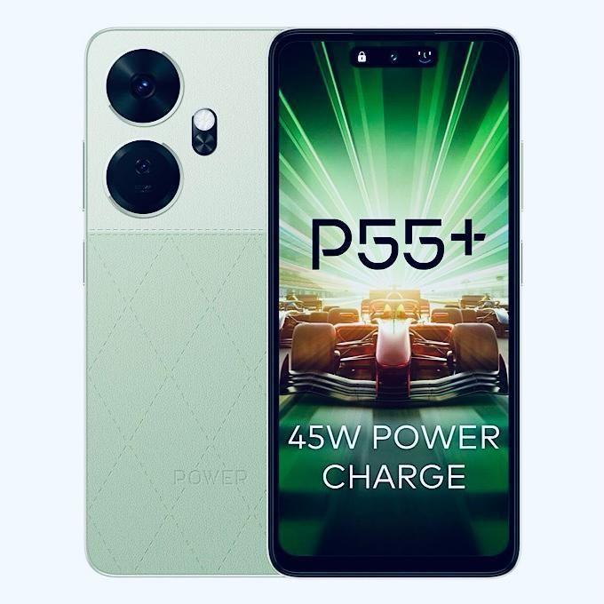 Itel P55+ -6.6” – 128GB ROM + 4GB RAM. New Smartphone.