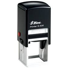 Self-Inking Rubber Stamp S-530 (32x32mm)