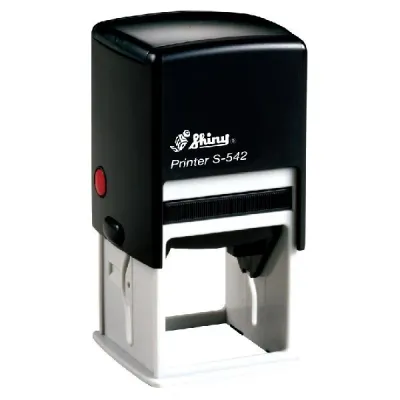 Shiny Self-Inking Teacher Stamp S-542 (42x42mm)