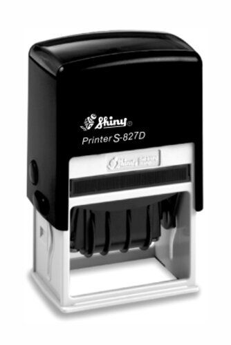 Self-Inking Date Stamp S-827D (50x30mm)